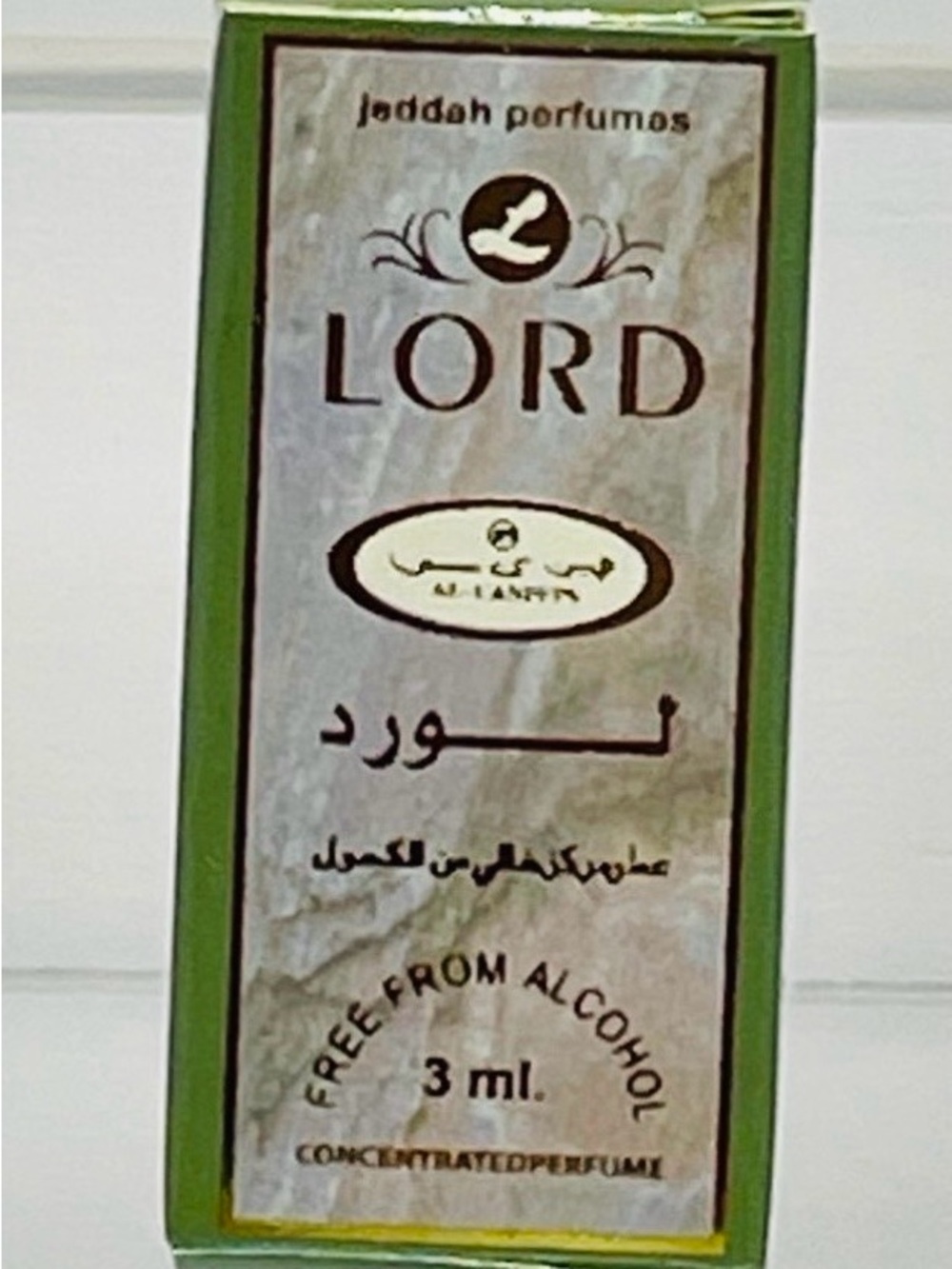 Lord Concentrated Perfume Oil – Fresh Green Oriental Attar